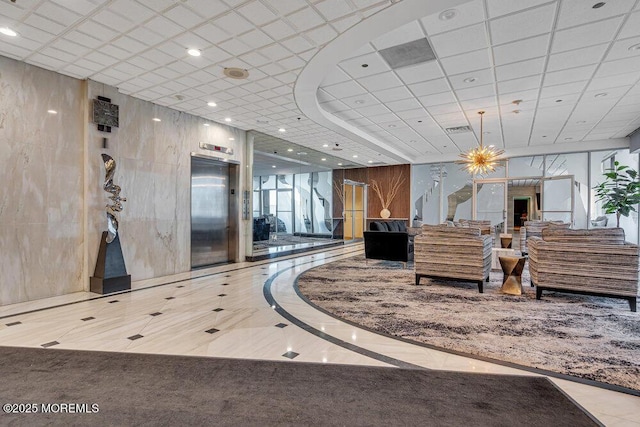 101 S Plaza Pl Unit 806, Atlantic City, NJ 08401 - common area featuring a drop ceiling