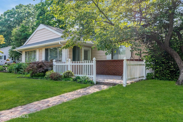 16A Mallard St, Manchester, NJ 08759 - view of front of house featuring a fenced front yard