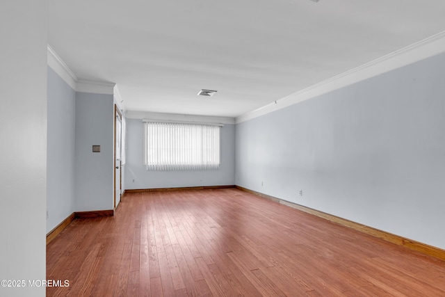 16A Mallard St, Manchester, NJ 08759 - unfurnished room featuring ornamental molding and hardwood / wood-style flooring