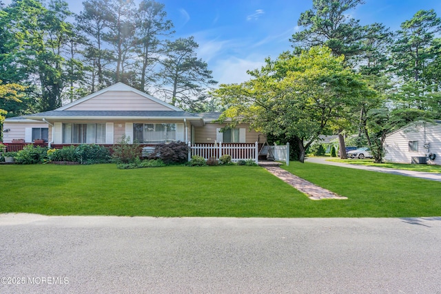 16A Mallard St, Manchester, NJ 08759 - view of front of house with a front yard and roof with shingles