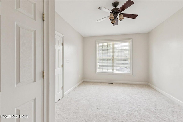 24 Rutledge Rd, Marlboro, NJ 07746 - carpeted spare room featuring a ceiling fan and baseboards