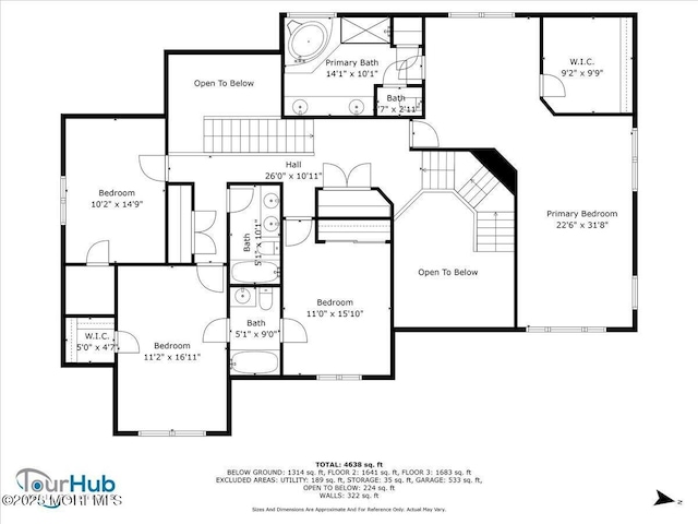 24 Rutledge Rd, Marlboro, NJ 07746 - view of home floor plan