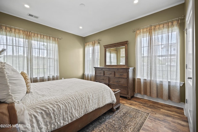 518 Tavern Rd, Monroe, NJ 08831 - bedroom featuring dark wood finished floors and recessed lighting
