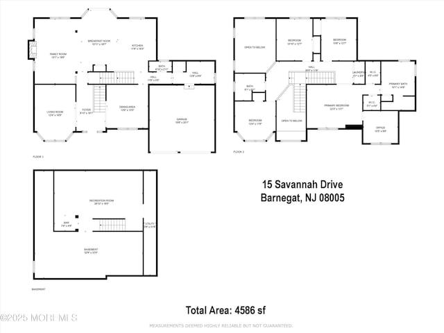15 Savannah Dr, Barnegat, NJ 08005 - view of home floor plan