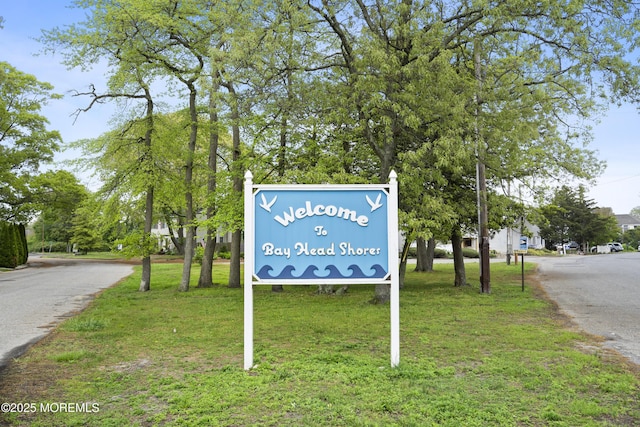1810 Shore Blvd, Point Pleasant, NJ 08742 - community / neighborhood sign featuring a yard