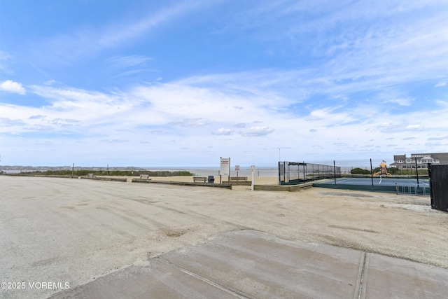 1810 Shore Blvd, Point Pleasant, NJ 08742 - view of yard featuring a tennis court