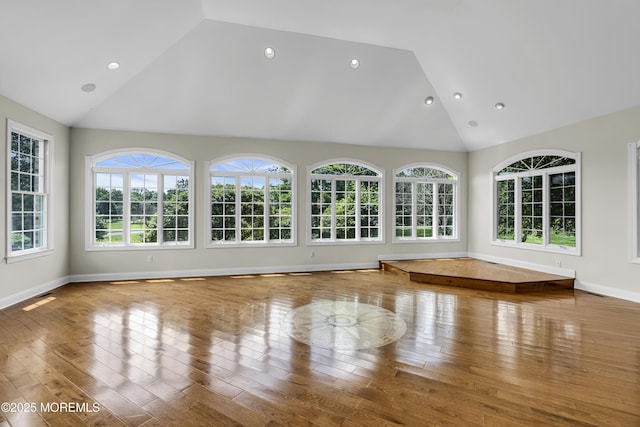 1 Ethan Dr, Farmingdale, NJ 07727 - unfurnished sunroom featuring lofted ceiling