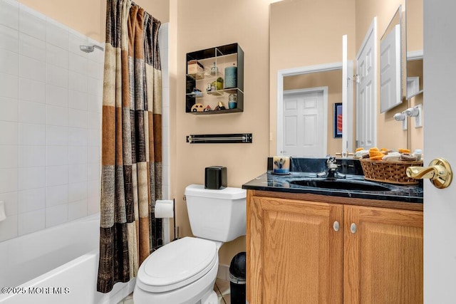 24 Oakmont Ln, Jackson, NJ 08527 - full bath featuring vanity and shower / bath combo with shower curtain