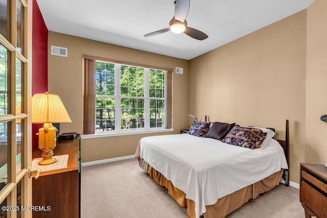 24 Oakmont Ln, Jackson, NJ 08527 - bedroom featuring light carpet and ceiling fan