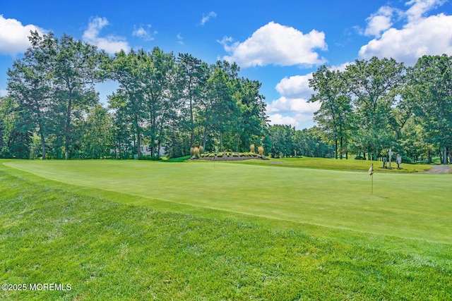 24 Oakmont Ln, Jackson, NJ 08527 - surrounding community featuring view of scattered trees, a yard, and golf course view