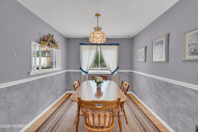 353 Cokes Dr, Toms River, NJ 08753 - dining space featuring light wood-type flooring and a chandelier