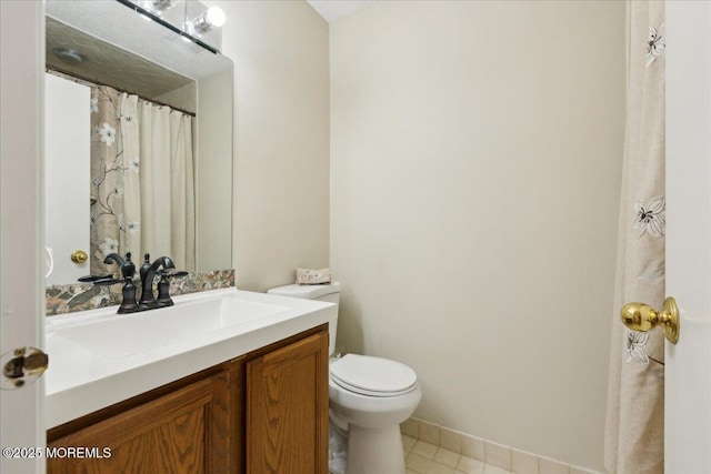 126 Sunnymede St, Englishtown, NJ 07726 - full bath featuring vanity and tile patterned floors