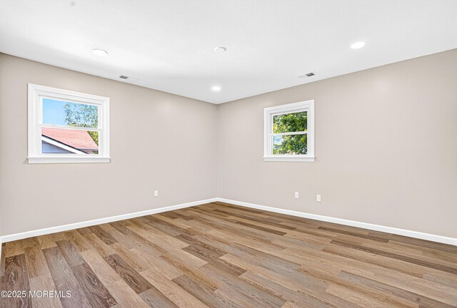 179A Buckelew Ave Unit A, Jamesburg, NJ 08831 - unfurnished room featuring light wood-style floors and recessed lighting