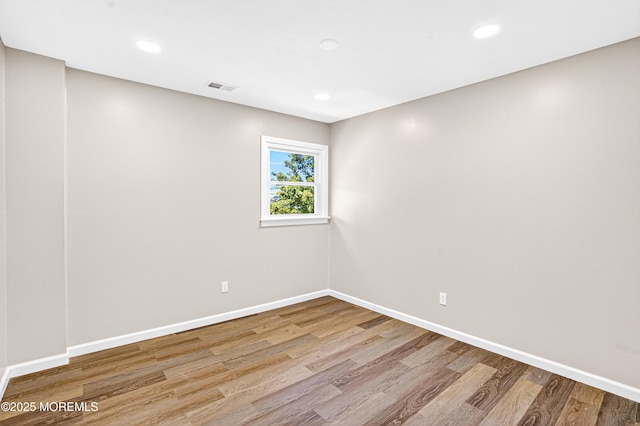 179A Buckelew Ave Unit A, Jamesburg, NJ 08831 - empty room featuring wood finished floors and recessed lighting