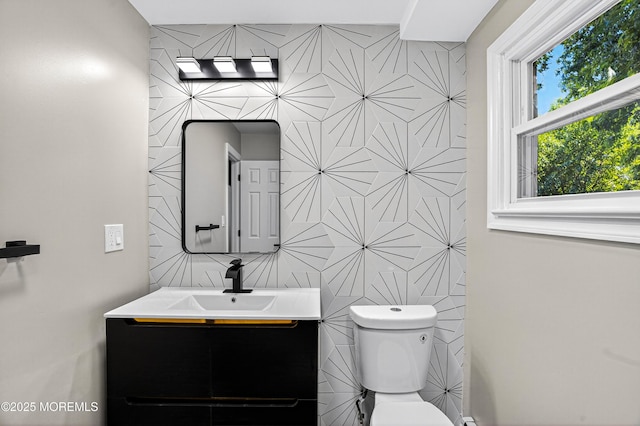 179A Buckelew Ave Unit A, Jamesburg, NJ 08831 - half bath with vanity and tile walls