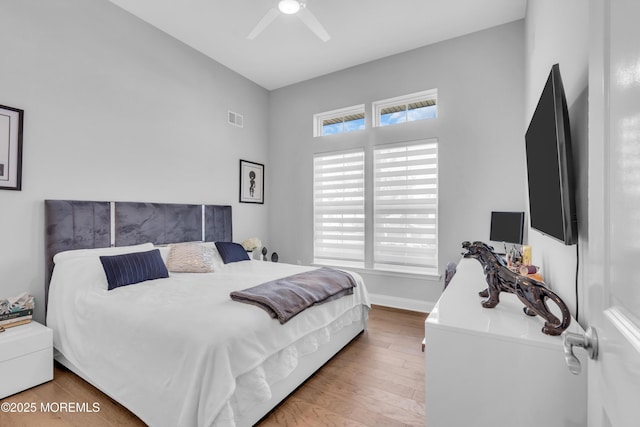65 Ambermist Way, Forked River, NJ 08731 - bedroom with wood finished floors and ceiling fan