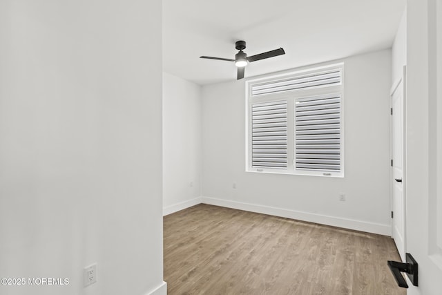 1010 Boulevard Blvd Unit 1E, Seaside Heights, NJ 08751 - empty room featuring a ceiling fan and wood finished floors