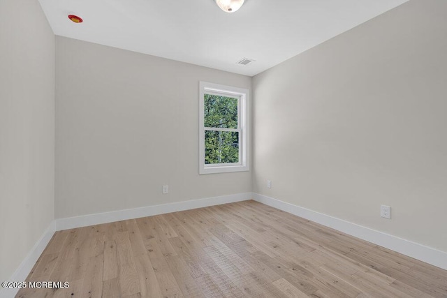 45 Shore Acres Ave, North Middletown, NJ 07748 - spare room featuring light wood-type flooring