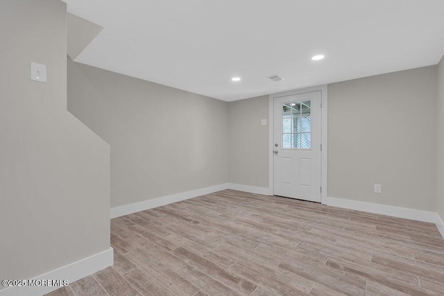 45 Shore Acres Ave, North Middletown, NJ 07748 - below grade area featuring wood finished floors and recessed lighting