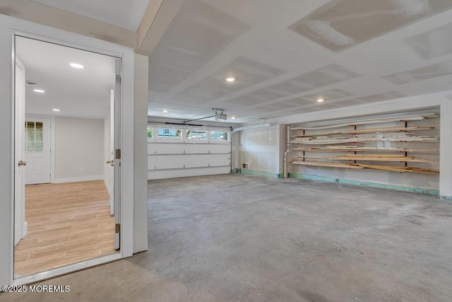 45 Shore Acres Ave, North Middletown, NJ 07748 - garage featuring recessed lighting and baseboards