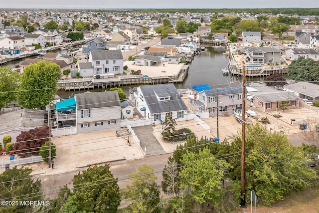 887 Beach Haven W Blvd, Manahawkin, NJ 08050 - aerial perspective of suburban area featuring a nearby body of water