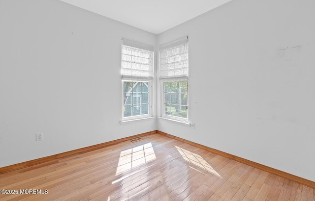 408 Brookdale Ave, Long Branch, NJ 07740 - empty room featuring baseboards and wood finished floors
