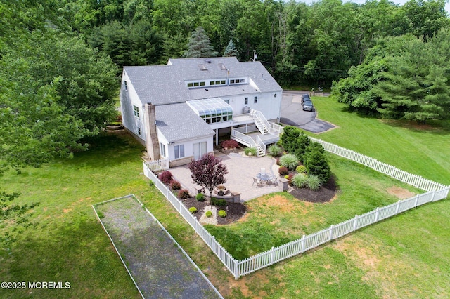 67 School Rd E, Marlboro, NJ 07746 - view of subject property featuring a forest