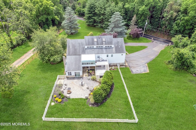 67 School Rd E, Marlboro, NJ 07746 - view from above of property featuring a forest