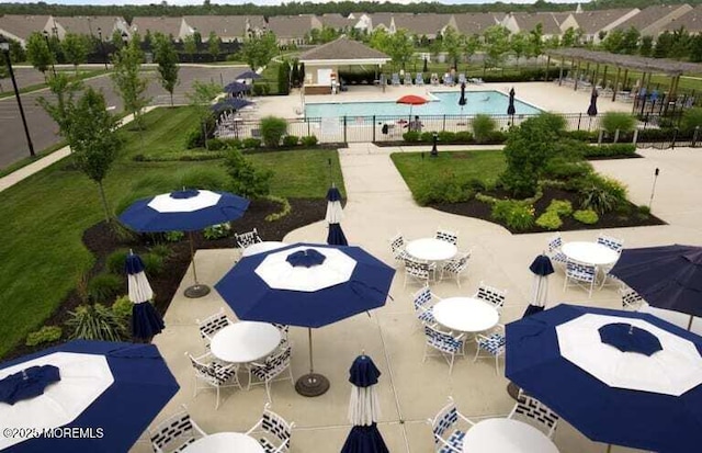 5 Gainsborough Ln, Manchester, NJ 08759 - drone / aerial view of a pool