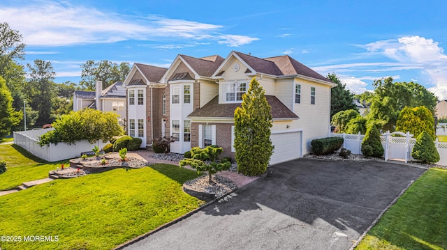 3 Knightsbridge Pl, Jackson, NJ 08527 - view of front of house with a garage, driveway, and brick siding