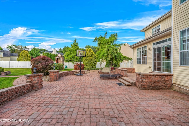 3 Knightsbridge Pl, Jackson, NJ 08527 - fenced backyard with a patio
