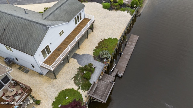 28 S Dayton Dr, Little Egg Harbor, NJ 08087 - view of subject property with a large body of water