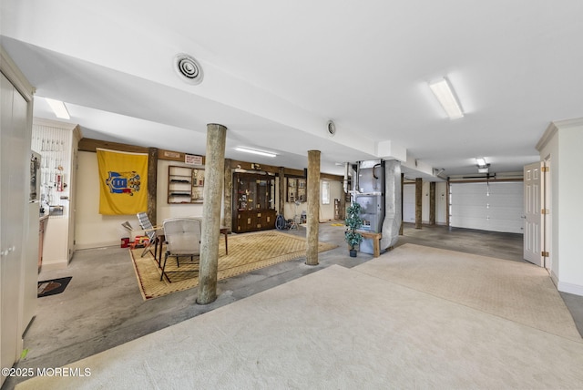 28 S Dayton Dr, Little Egg Harbor, NJ 08087 - finished below grade area featuring baseboards