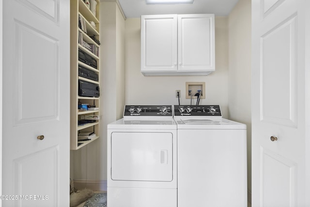 28 S Dayton Dr, Little Egg Harbor, NJ 08087 - laundry area with cabinet space and washer and dryer