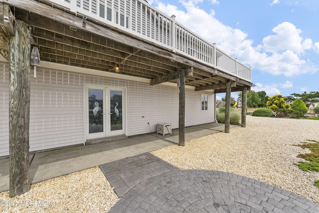 28 S Dayton Dr, Little Egg Harbor, NJ 08087 - view of patio / terrace featuring a wooden deck