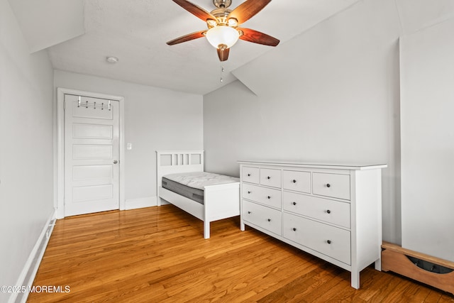 334 Norgrove Pl, Elberon, NJ 07740 - bedroom with light wood-style flooring and a ceiling fan