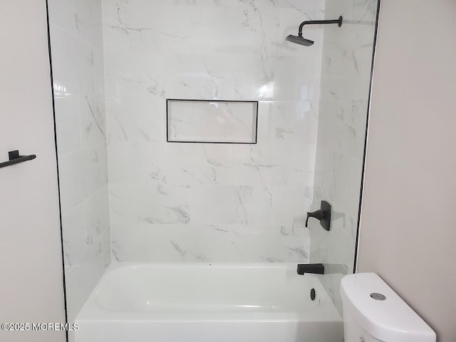 57 Turnberry Cir Unit 145, Toms River, NJ 08753 - full bathroom with toilet and shower / washtub combination