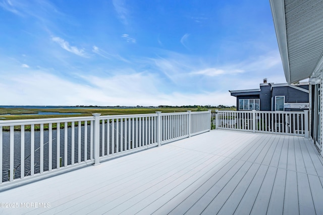 259 Cypress Dr, Bayville, NJ 08721 - deck with a water view
