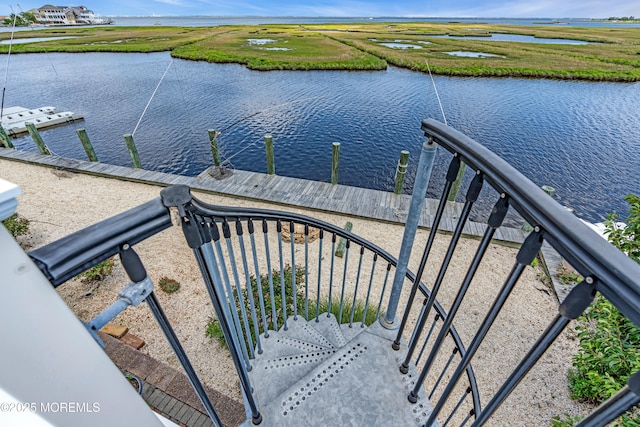 259 Cypress Dr, Bayville, NJ 08721 - dock featuring a water view
