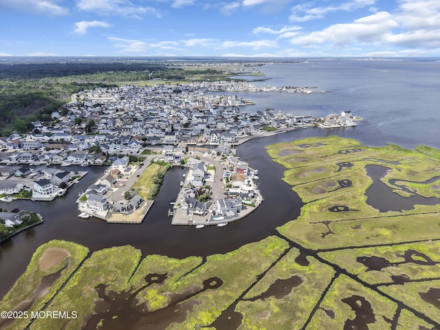 259 Cypress Dr, Bayville, NJ 08721 - aerial view of property and surrounding area featuring a large body of water