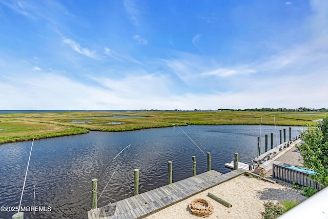 259 Cypress Dr, Bayville, NJ 08721 - dock area with a water view