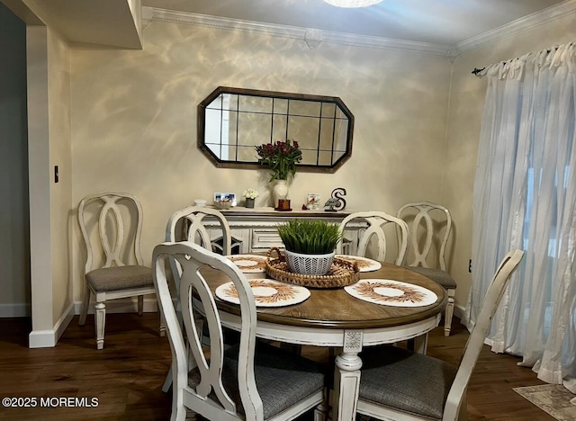 16 Constitution Dr, Howell, NJ 07731 - dining area with wood finished floors and crown molding
