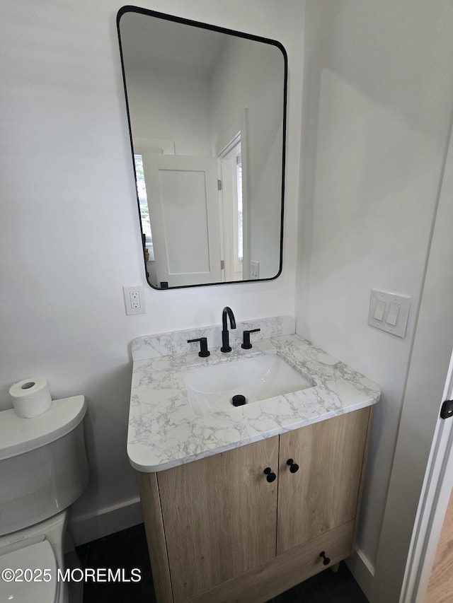 412 Ridge Ave, Neptune Township, NJ 07753 - bathroom with vanity and toilet