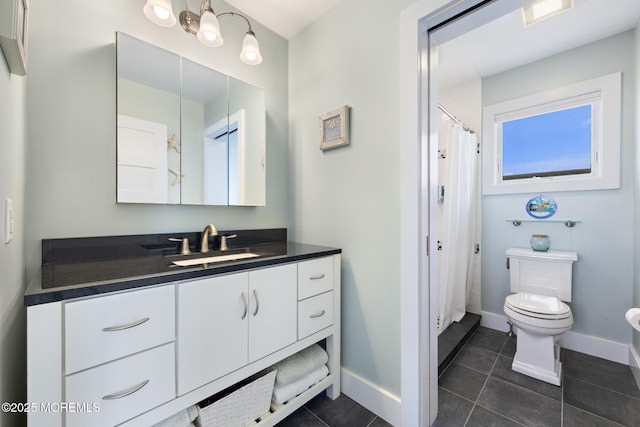 6 Pearce Ct, Manasquan, NJ 08736 - full bathroom featuring vanity and tile patterned flooring