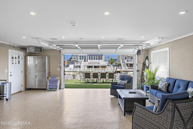 6 Pearce Ct, Manasquan, NJ 08736 - garage with recessed lighting