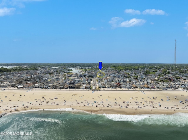 6 Pearce Ct, Manasquan, NJ 08736 - water view with local beach and nearby suburban area