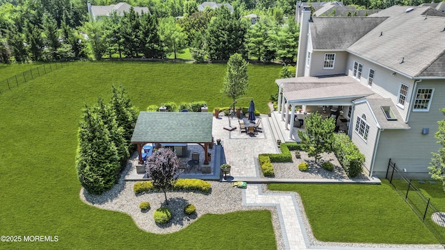4 Geraldine Ct, Farmingdale, NJ 07727 - view from above of property