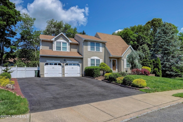 8 Shadow Ridge Ct, Howell, NJ 07731 - view of front of property featuring driveway and an attached garage