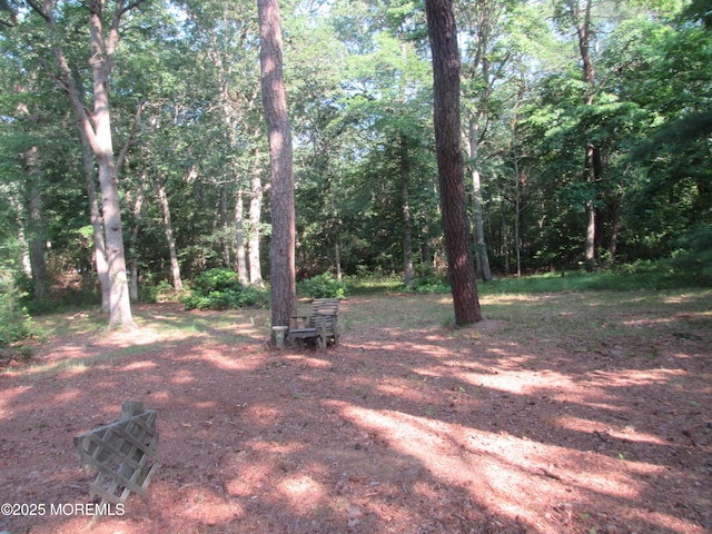 752 Hulses Corner Rd, Howell, NJ 07731 - view of yard with a forest view