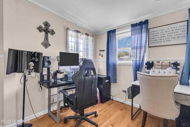 37 Kennedy Way, Keansburg, NJ 07734 - office area featuring ornamental molding and wood finished floors